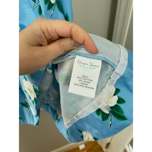 Tuckernuck Draper James Magnolia Love Circle Dress Size 6 - Picture 4 of 6